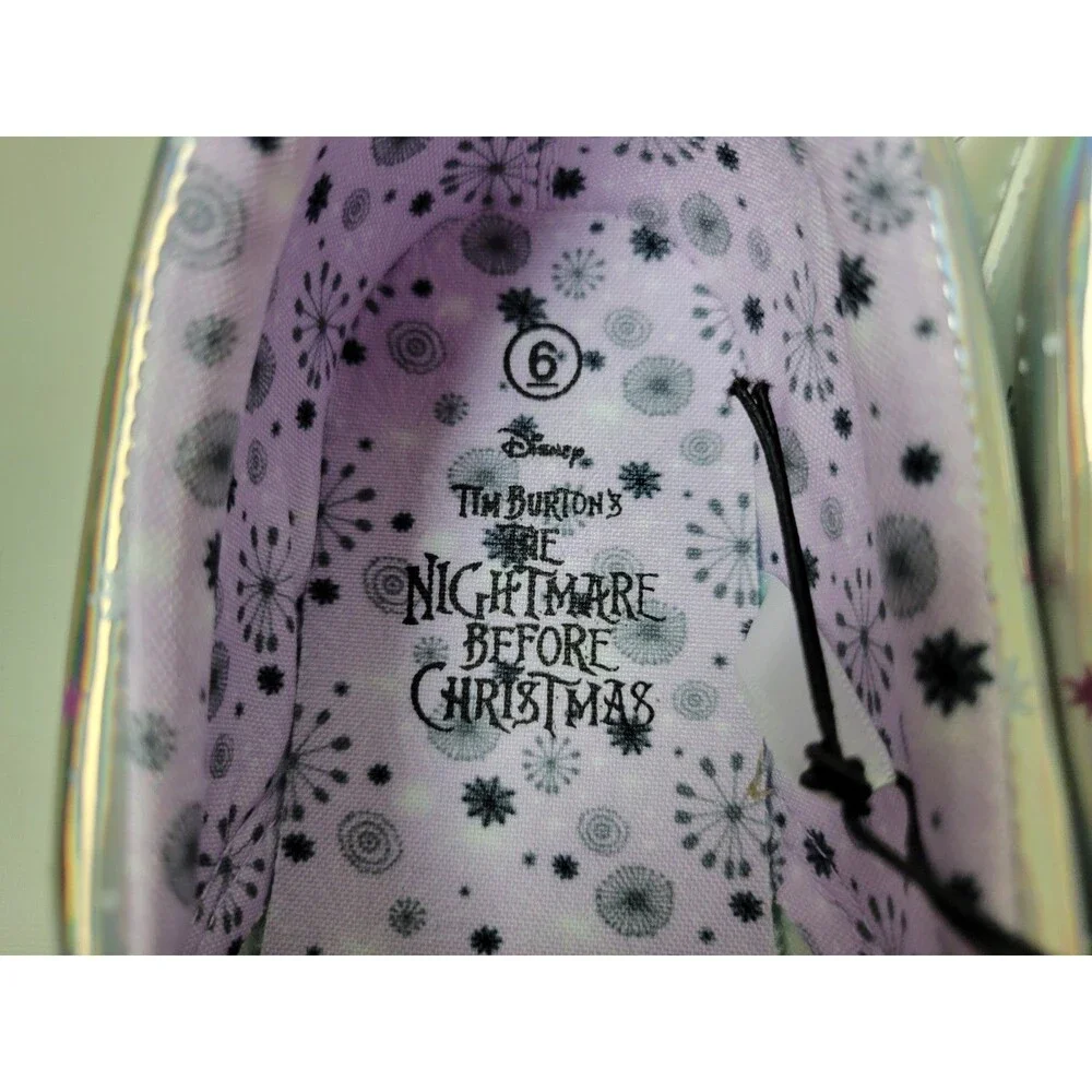 NWT Disney Ground Up Nightmare Before Christmas Sneakers Jack‎ Sally Sz 6